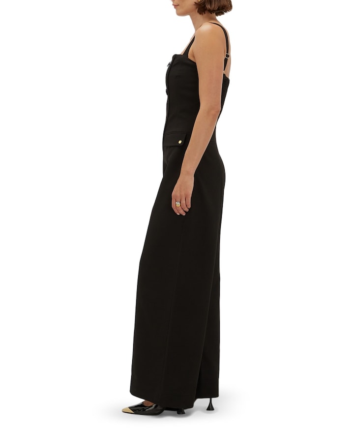 CHANA dames jumpsuit zwart
