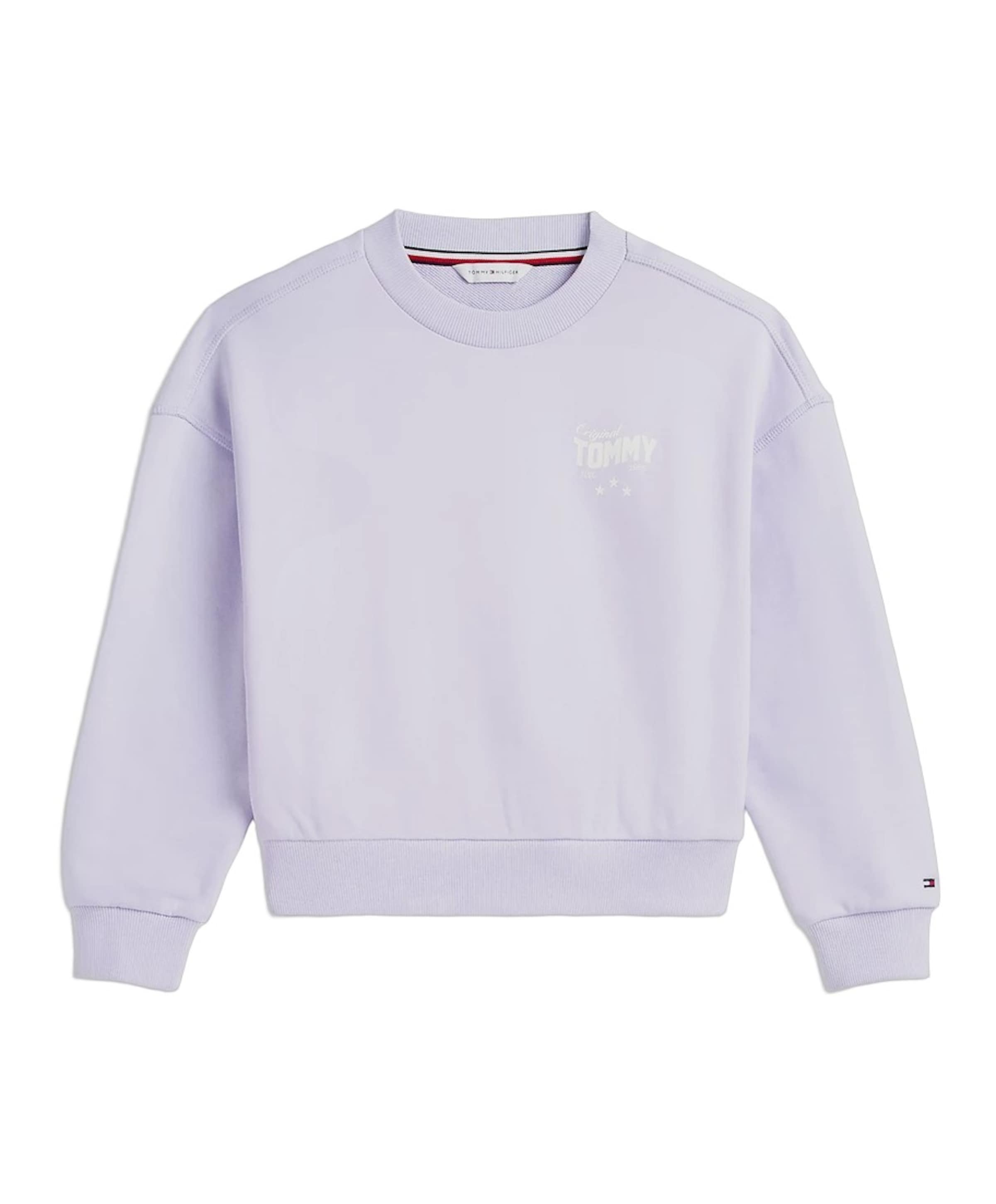 Meisjes sweater paars