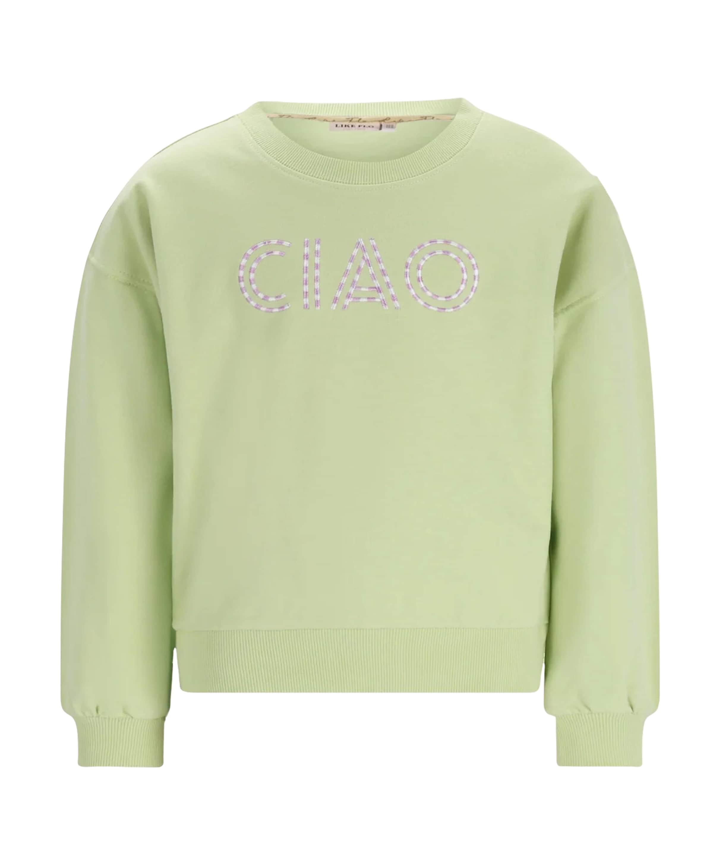 Meisjes sweater groen