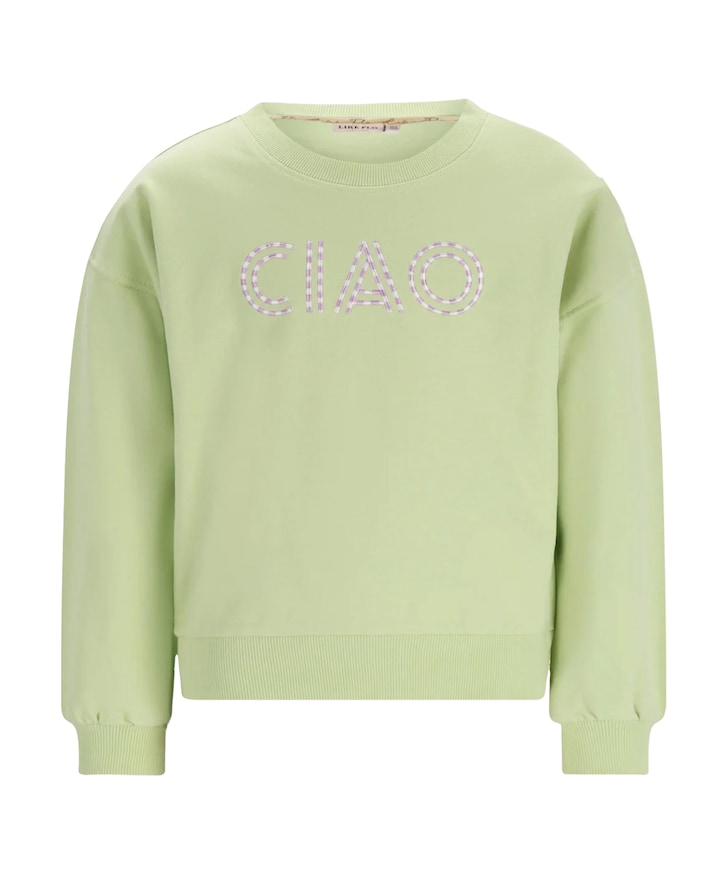 Meisjes sweater groen