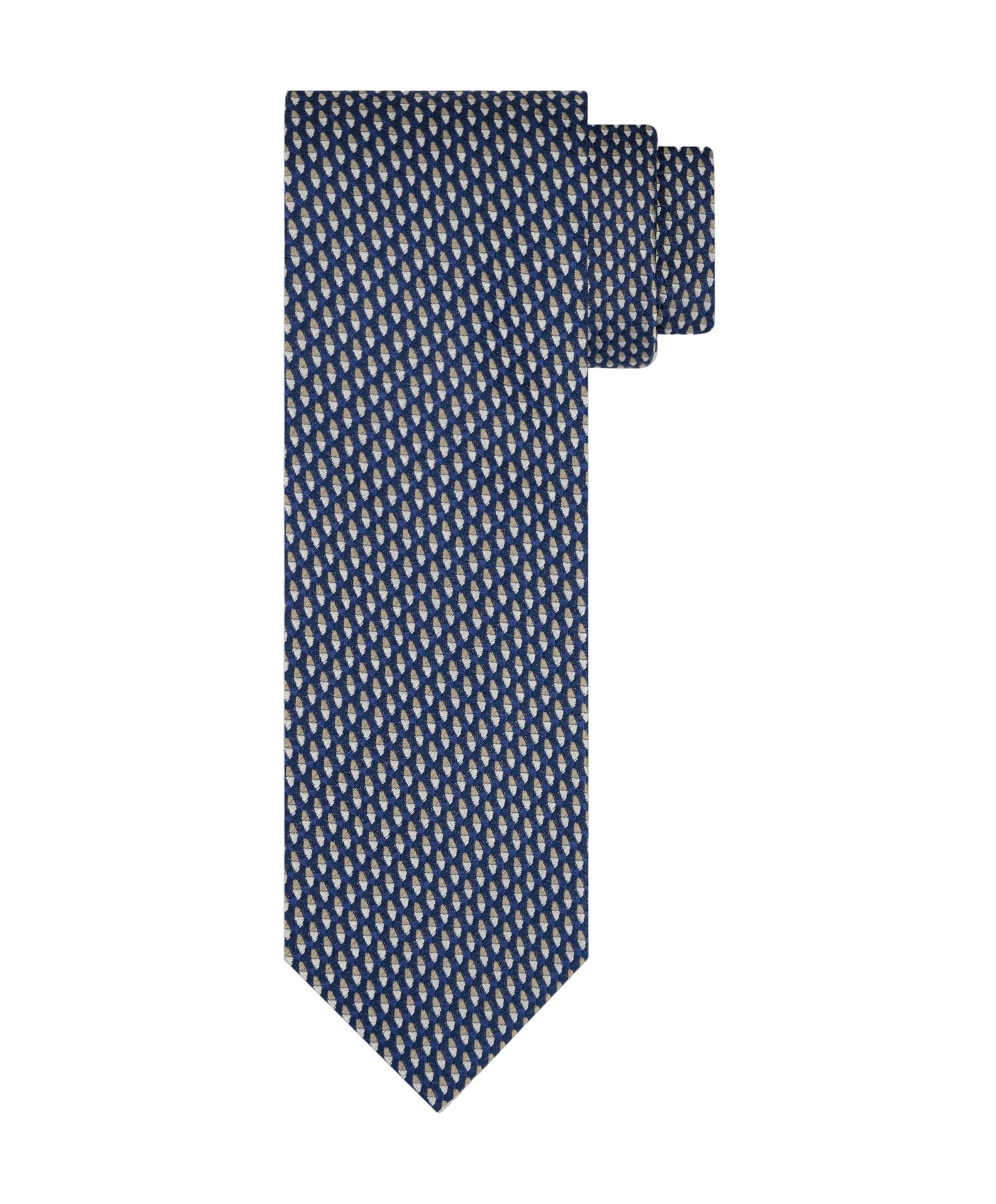 Heren stropdas blauw