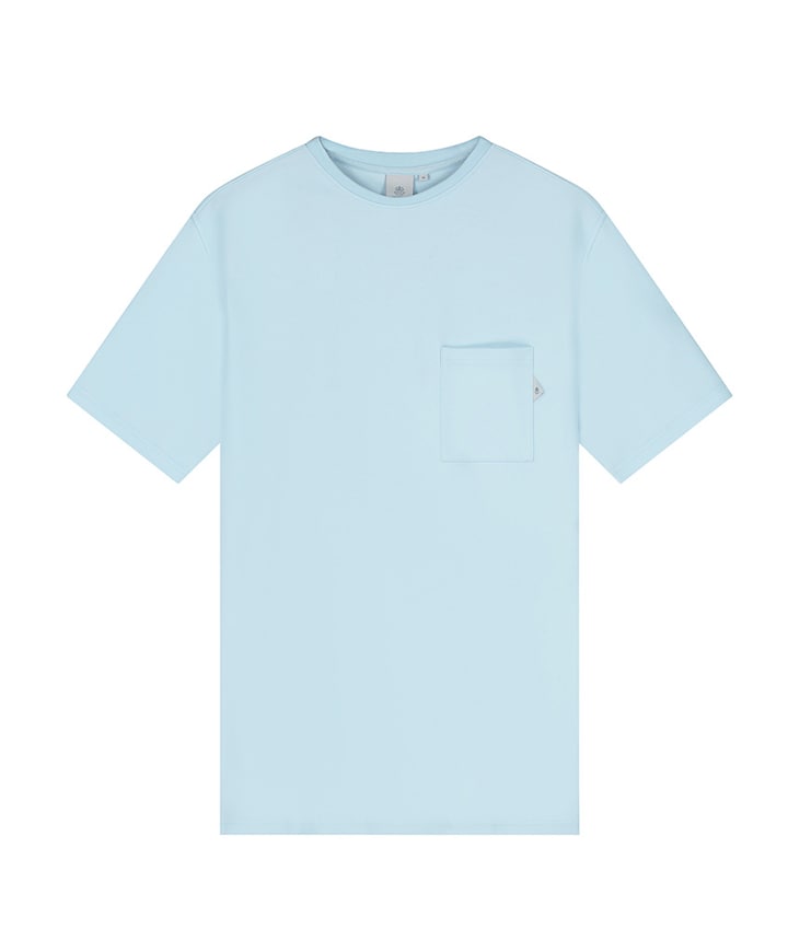 Heren T-shirt blauw