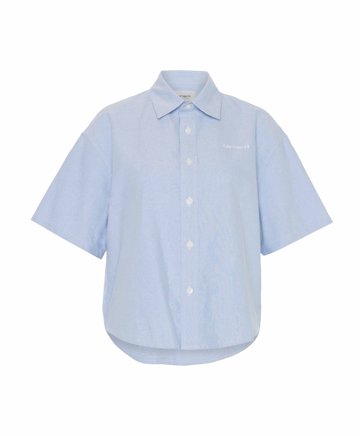 Dames blouse blauw