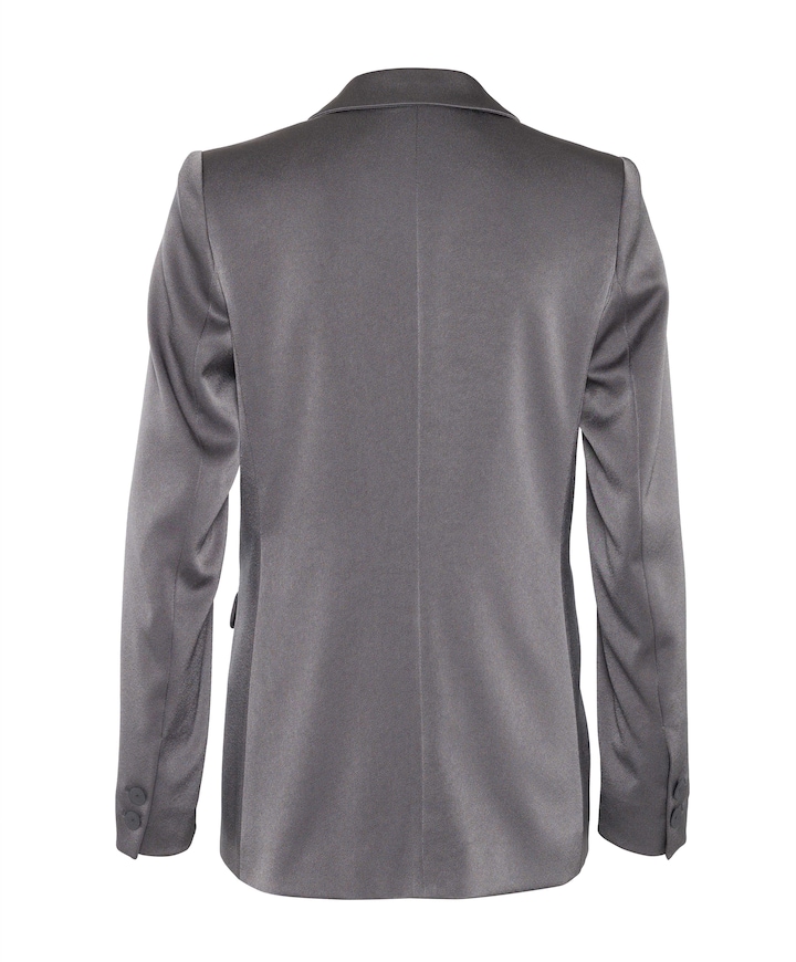 Dames blazer zilver