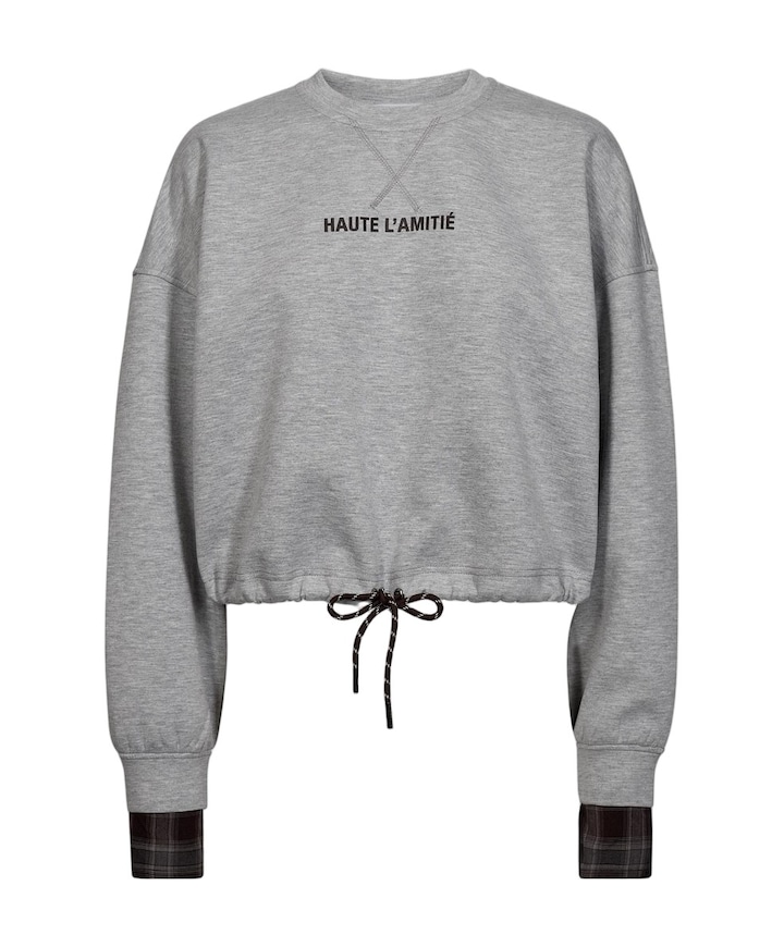 Dames sweater grijs