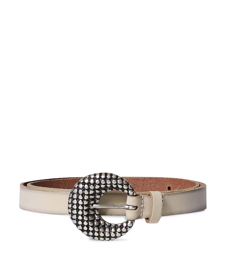 Dames riem beige
