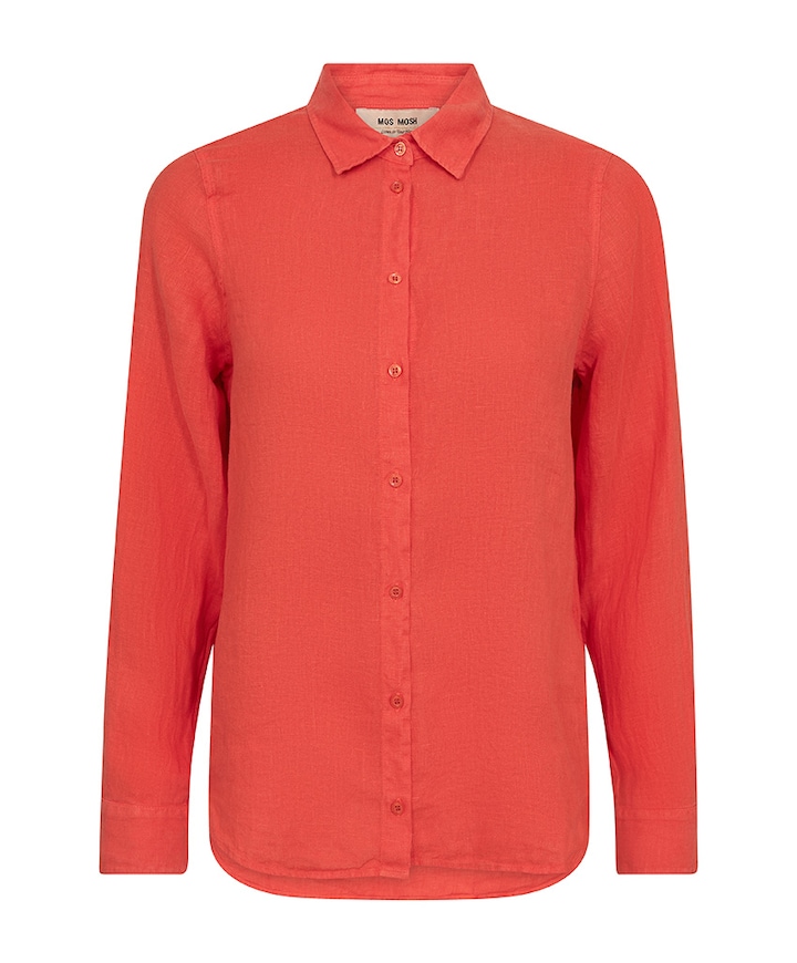 Dames blouse oranje