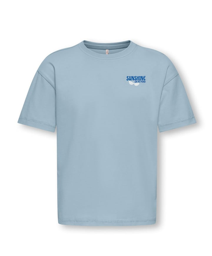 Meisjes t-shirt blauw