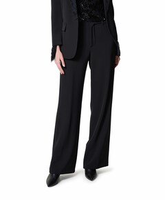 REWI 4.950.557-B Pan Dritto Lu dames pantalon zwart