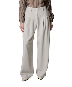 MSCHMirabelle Michelle HW Pleat dames broek beige