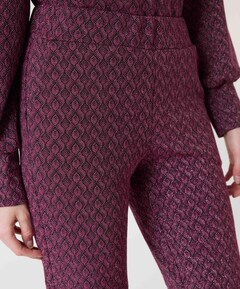 Dames broek bordeaux