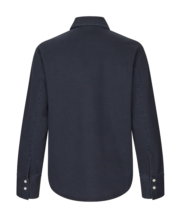 Dames blouse blauw