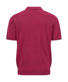 Heren polo bordeaux