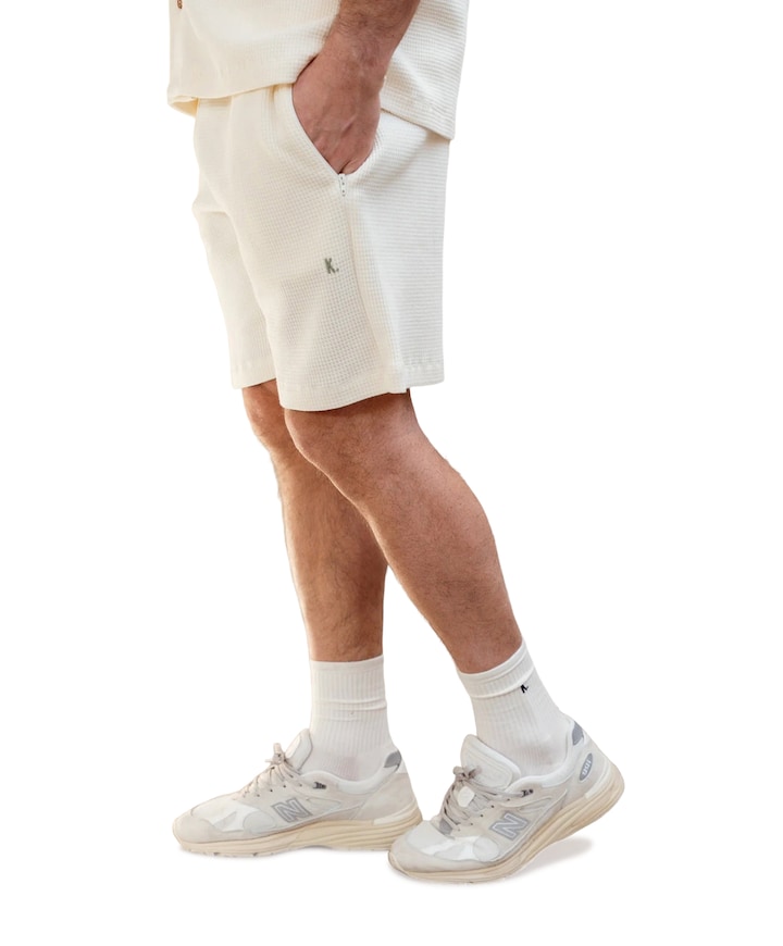 SH VERDANT heren korte broek ecru