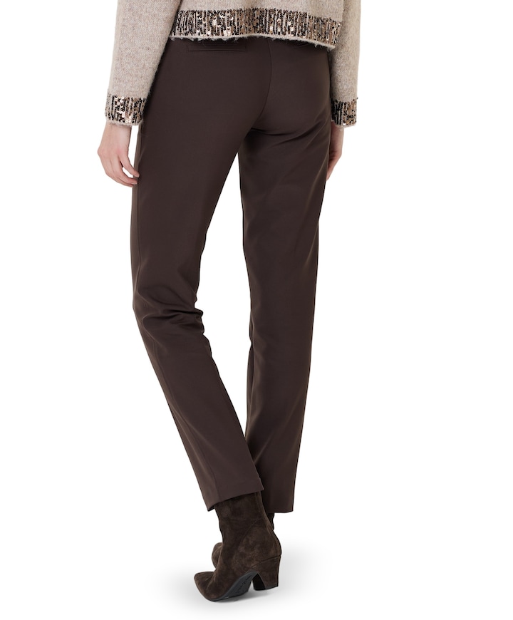 Jenny Smart dames broek bruin