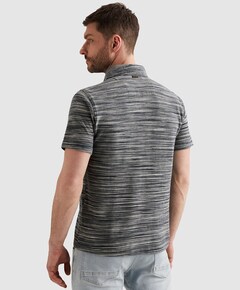 Heren polo blauw