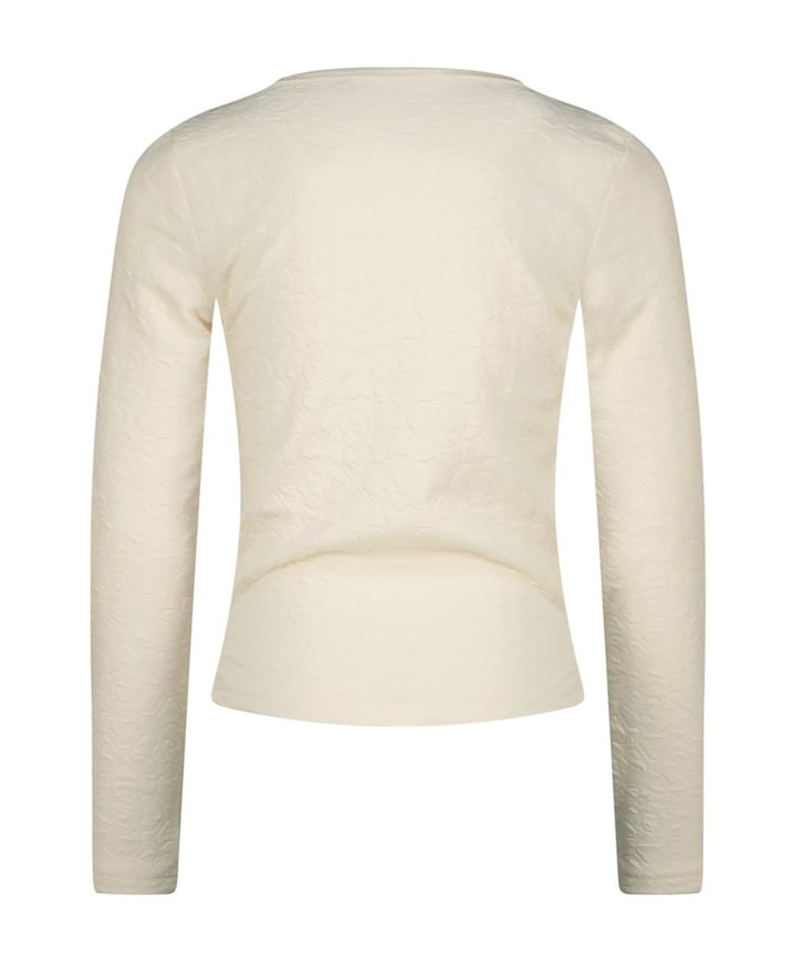 Meisjes longsleeve beige