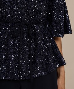 Dames top blauw