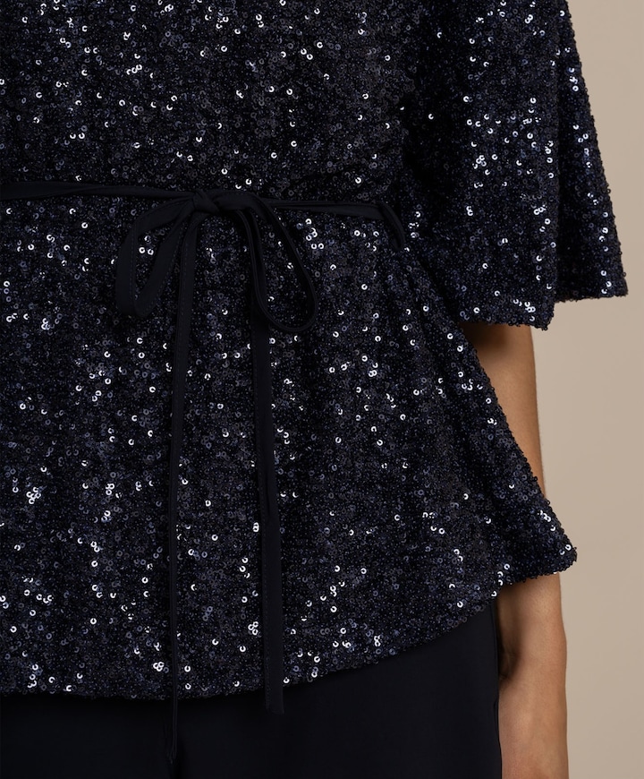 Dames top blauw