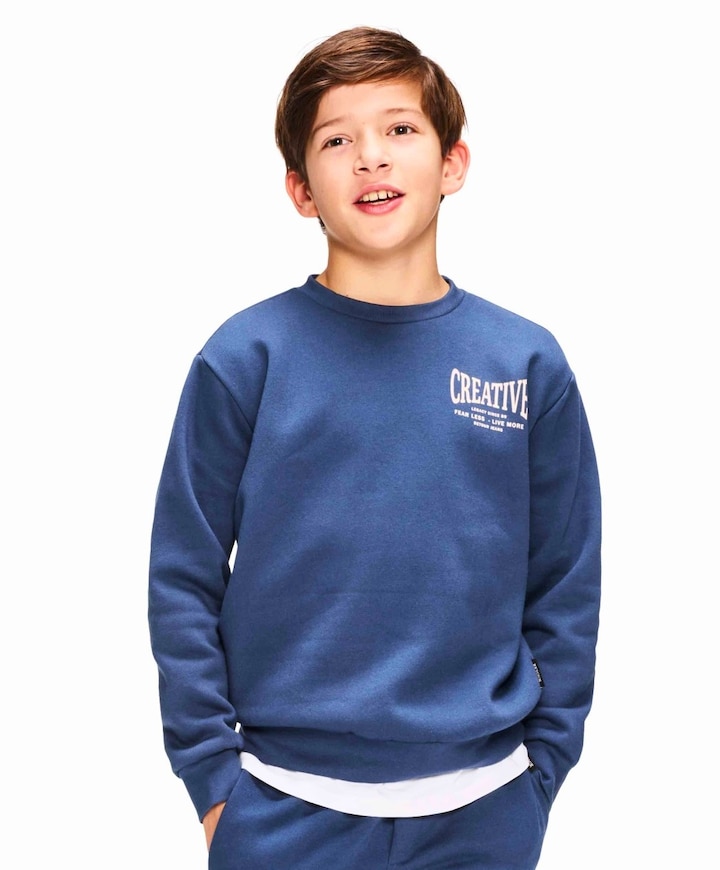Jongens trui blauw