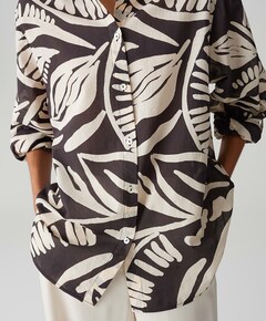 Blouse bruin