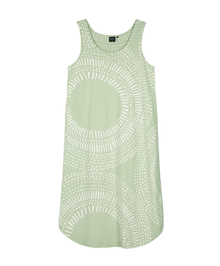 Dames nachthemd groen