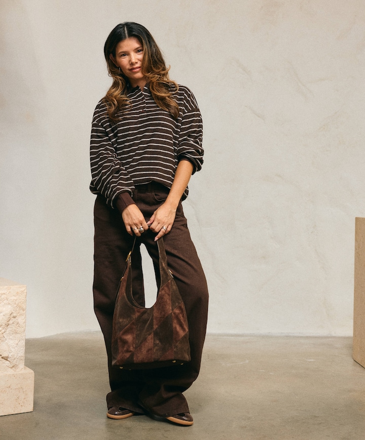 MAYRA-PA dames broek bruin