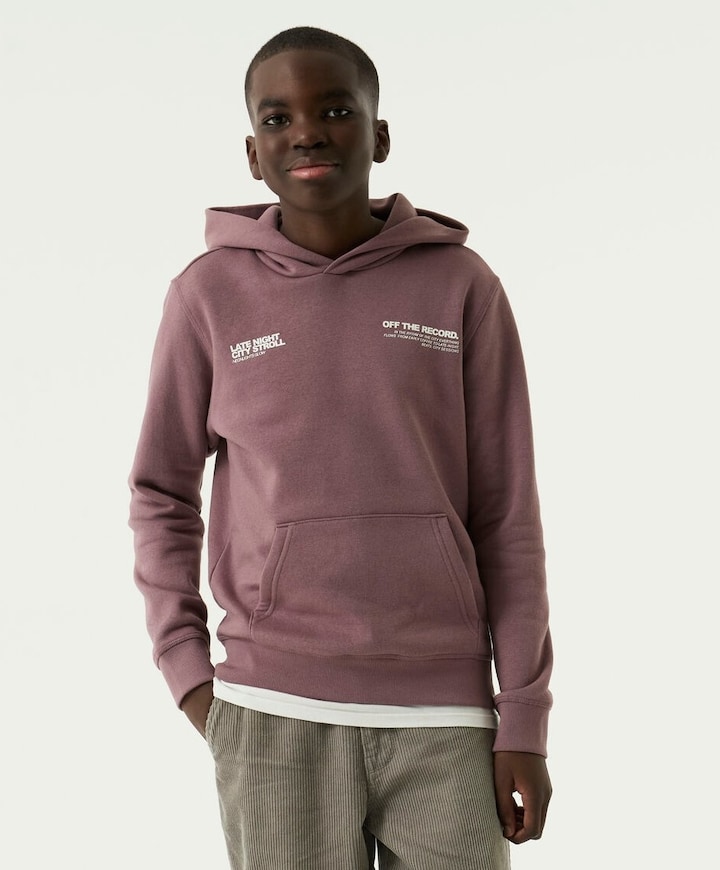Jongens sweater paars