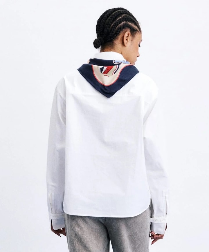 Dames blouse ecru