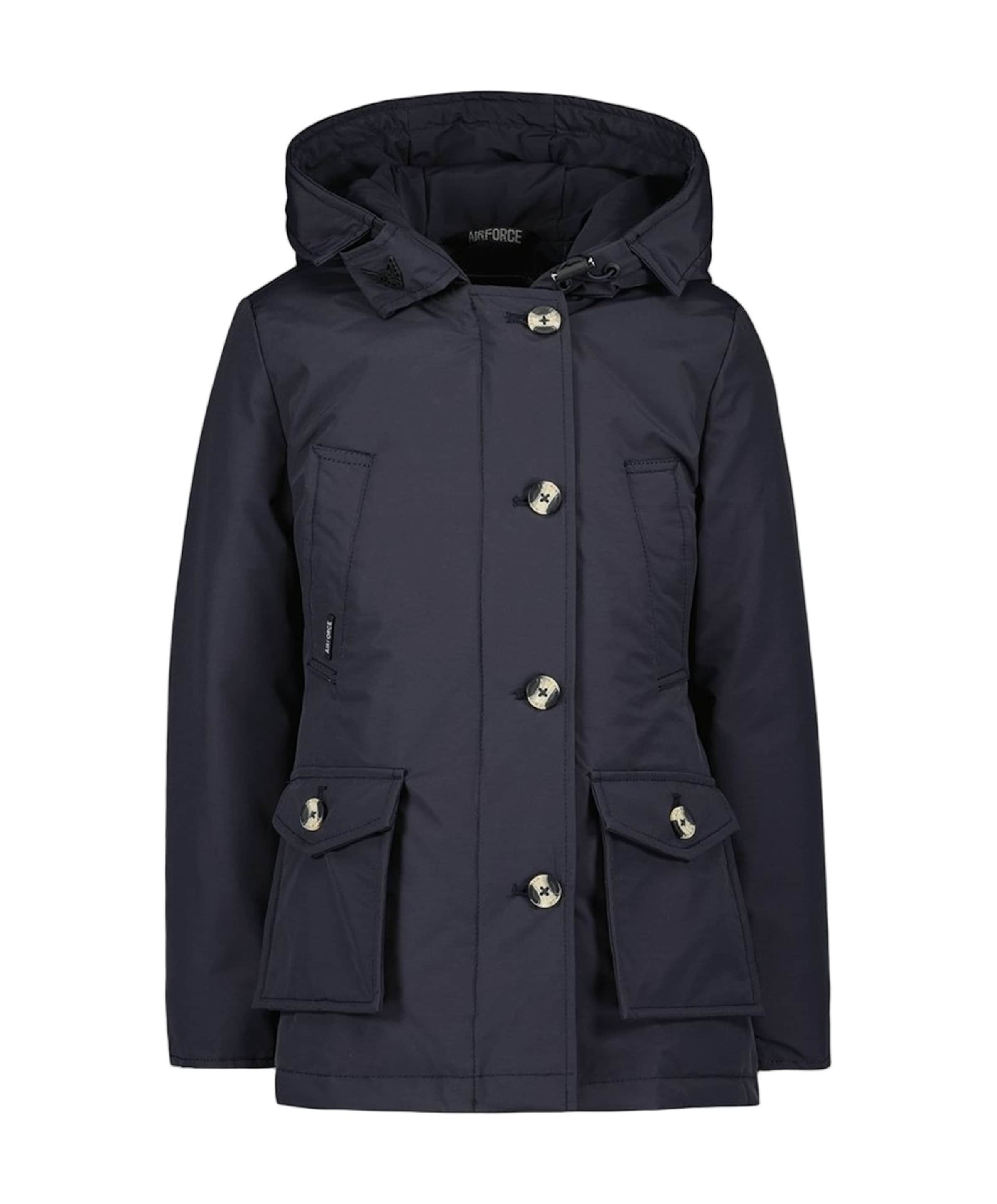 Meisjes jas blauw