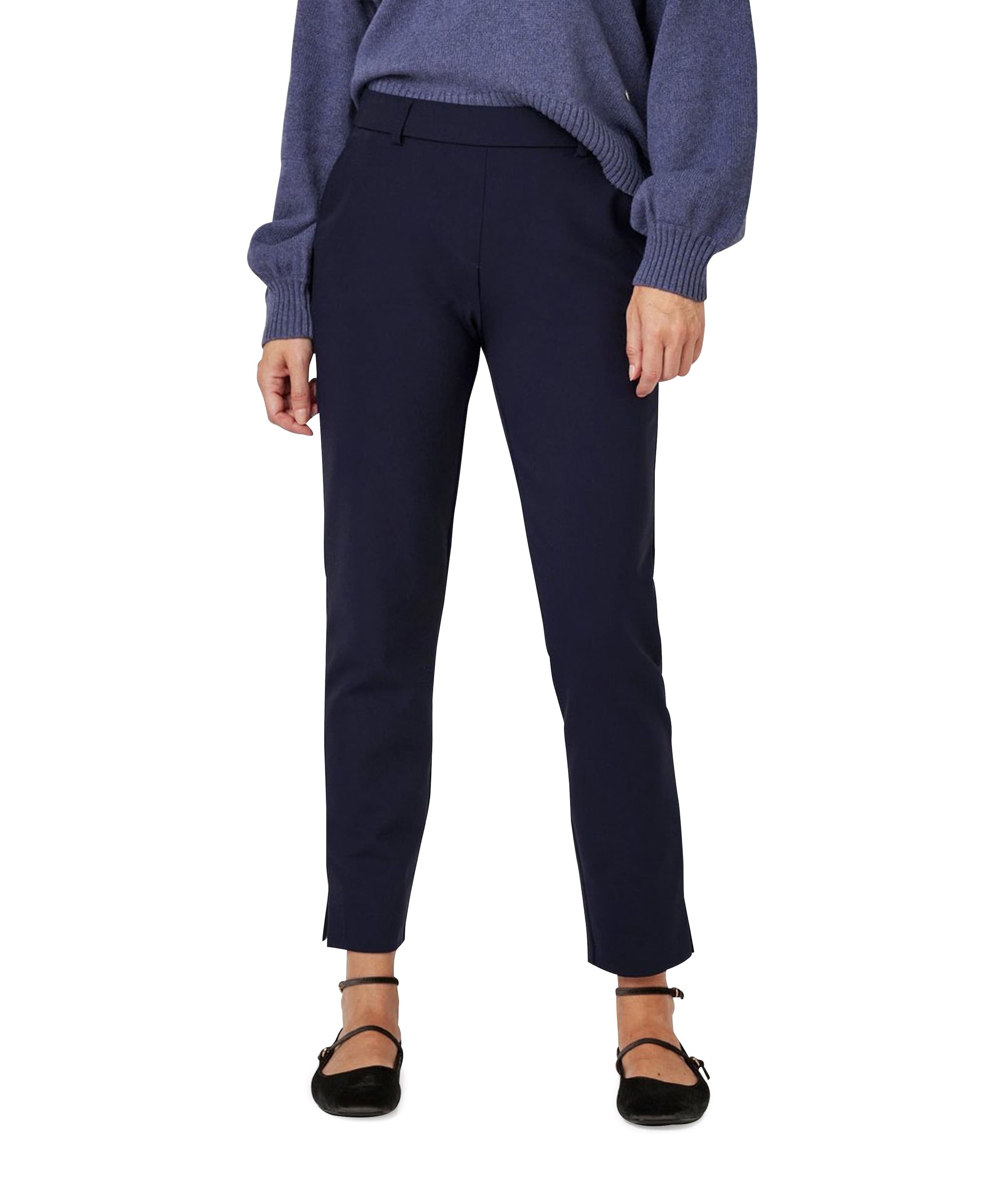 Jenny business dames broek blauw