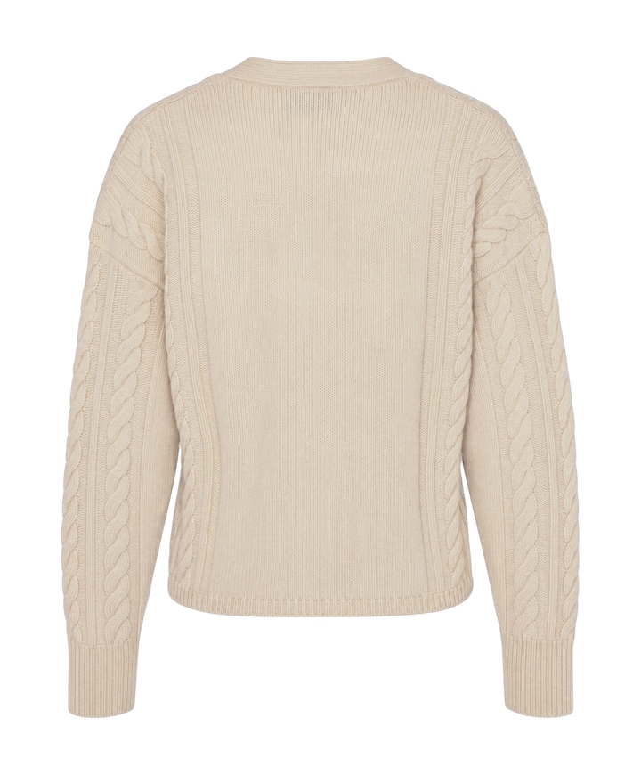 Dames vest beige