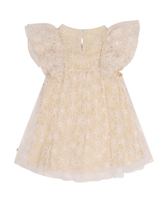 Meisjes jurk ecru