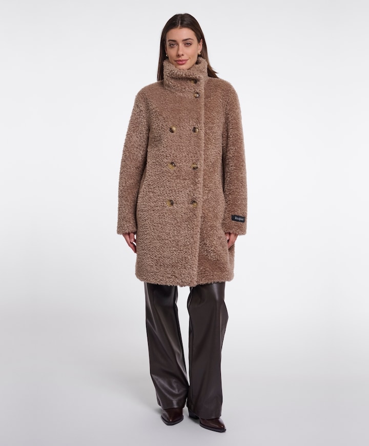 Dames jas beige