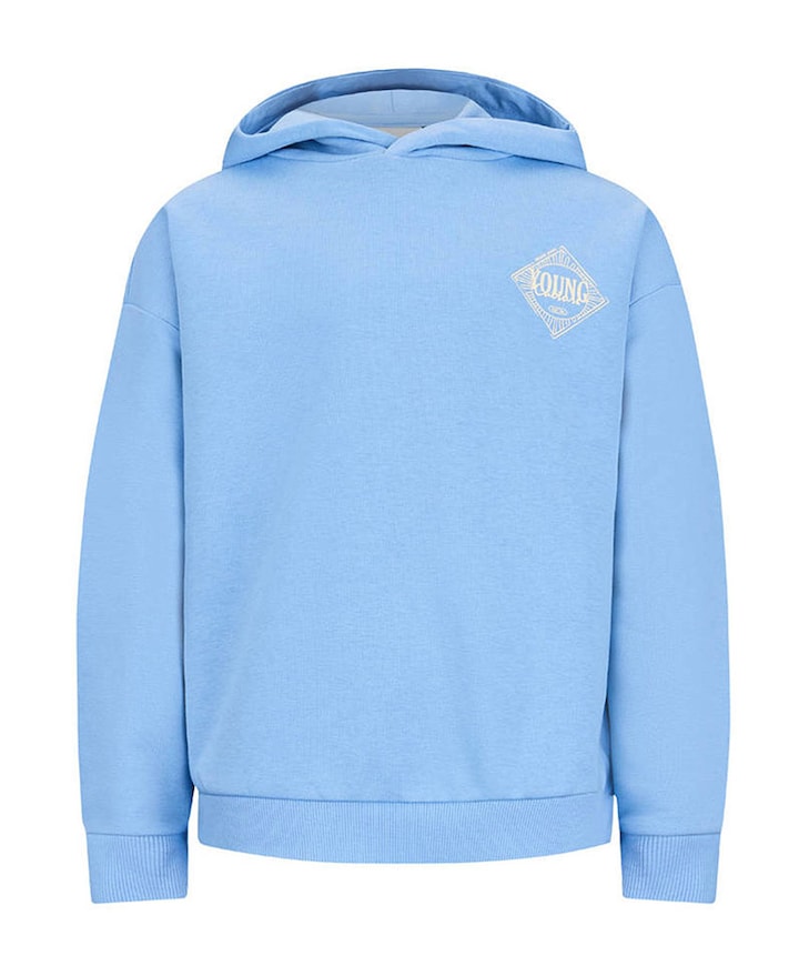 Jongens hoodie blauw