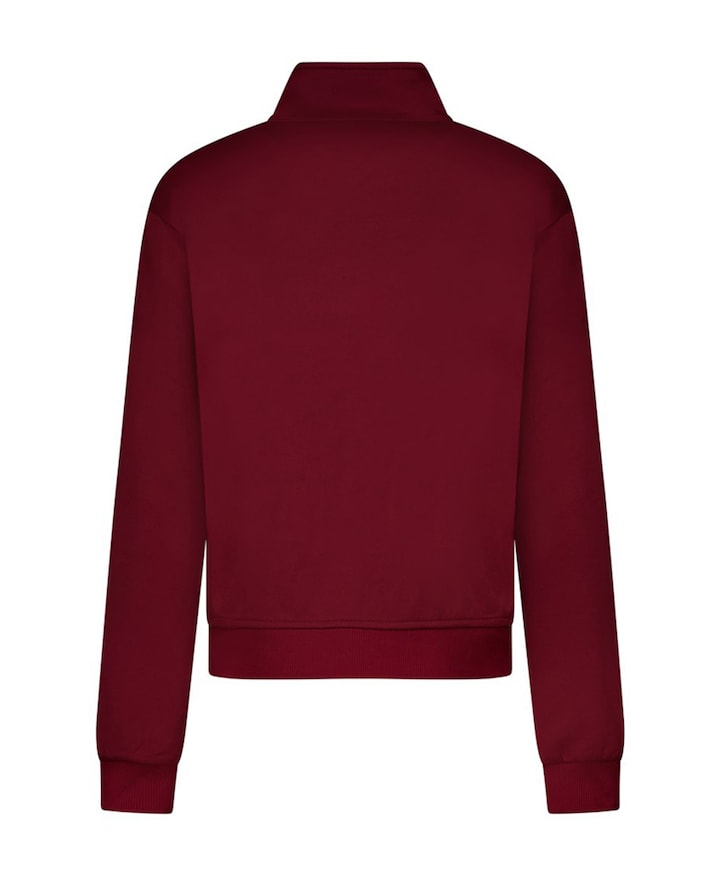 Meisjes vest bordeaux