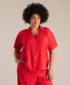 Dames blouse rood