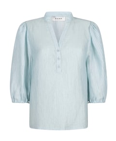 Dames blouse blauw