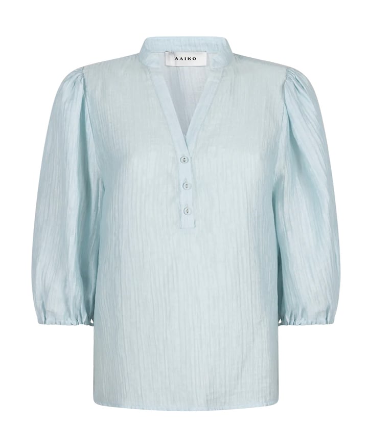 Dames blouse blauw