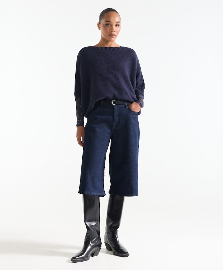 Dames trui blauw