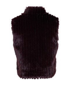 Dames gilet bordeaux