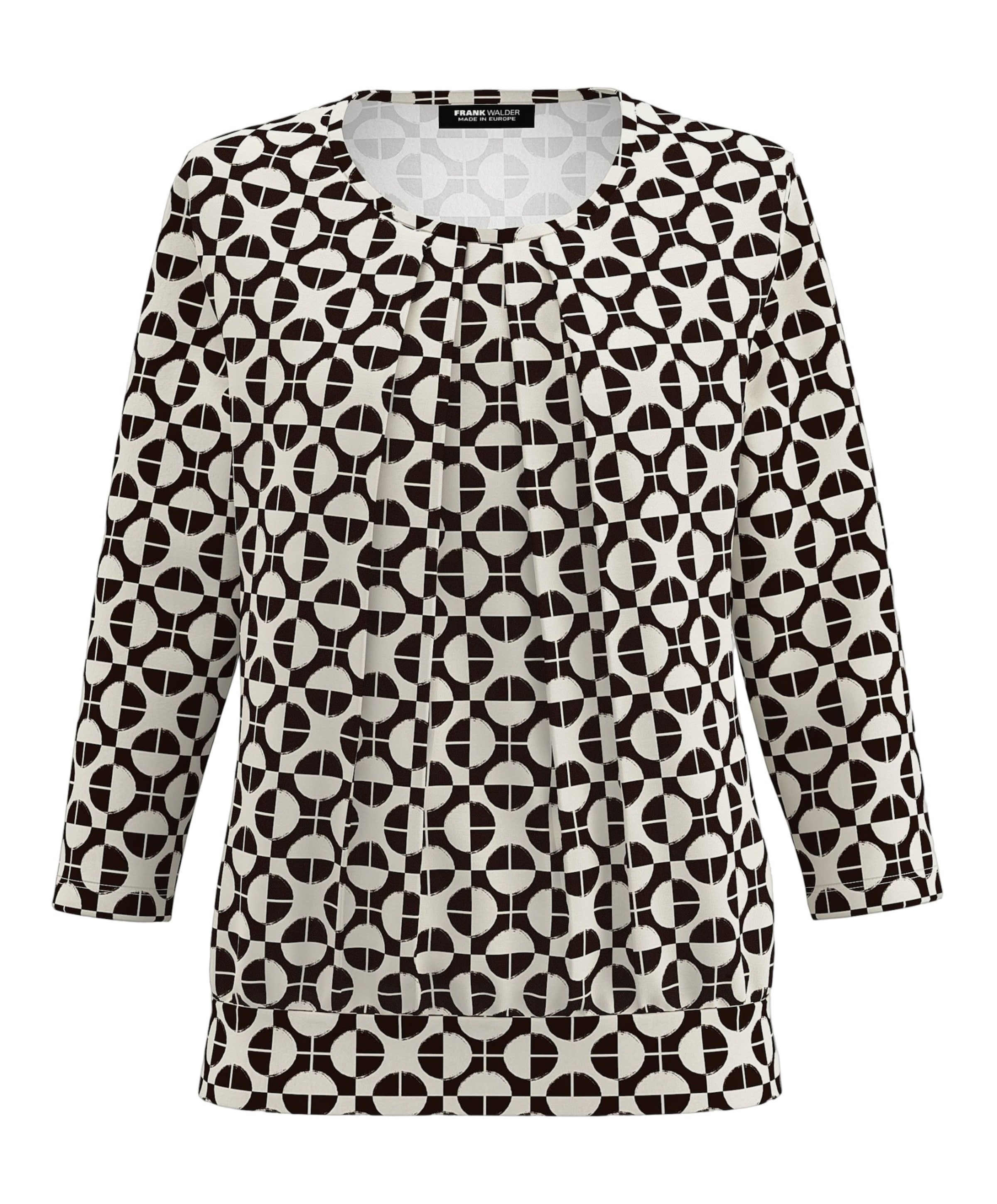 Dames longsleeve bruin