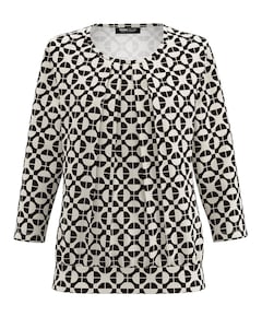 Dames longsleeve bruin