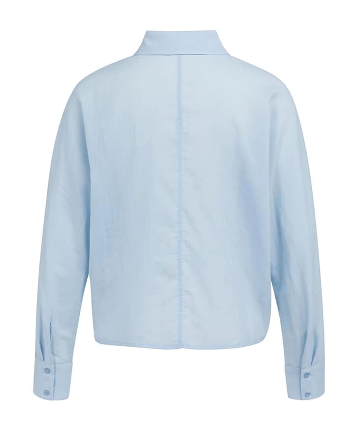 Dames blouse blauw