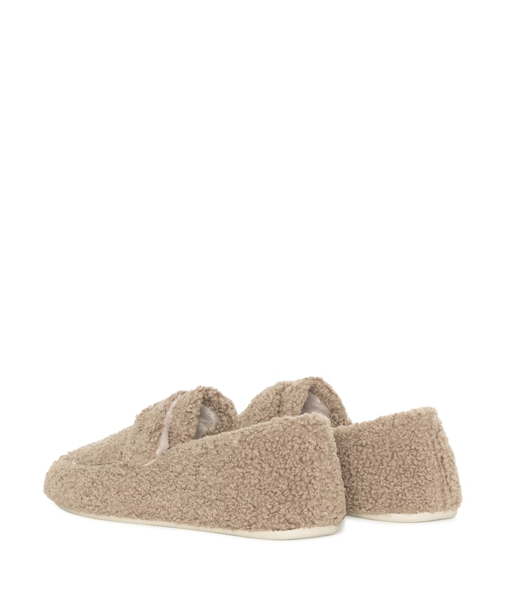 Unni dames pantoffels beige