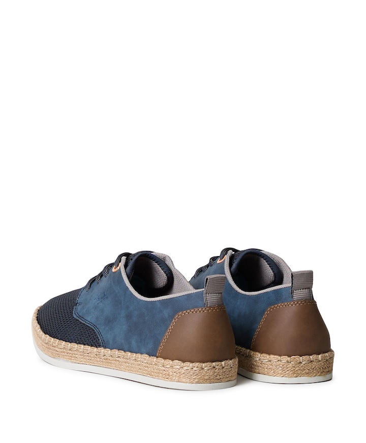 heren veterschoenen blauw