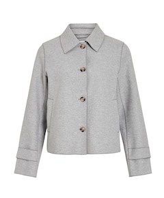 Dames jas grijs