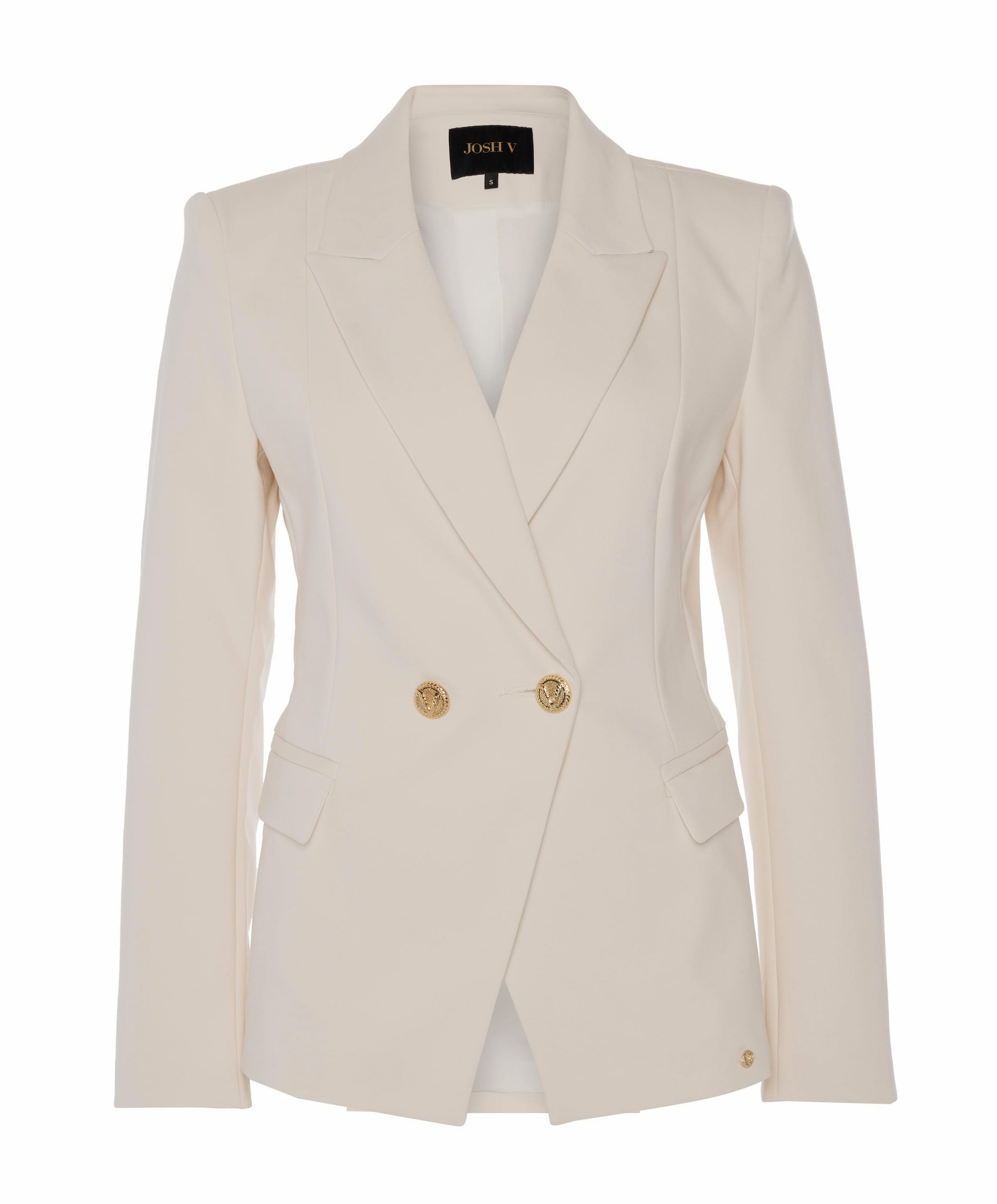 Dames blazer ecru