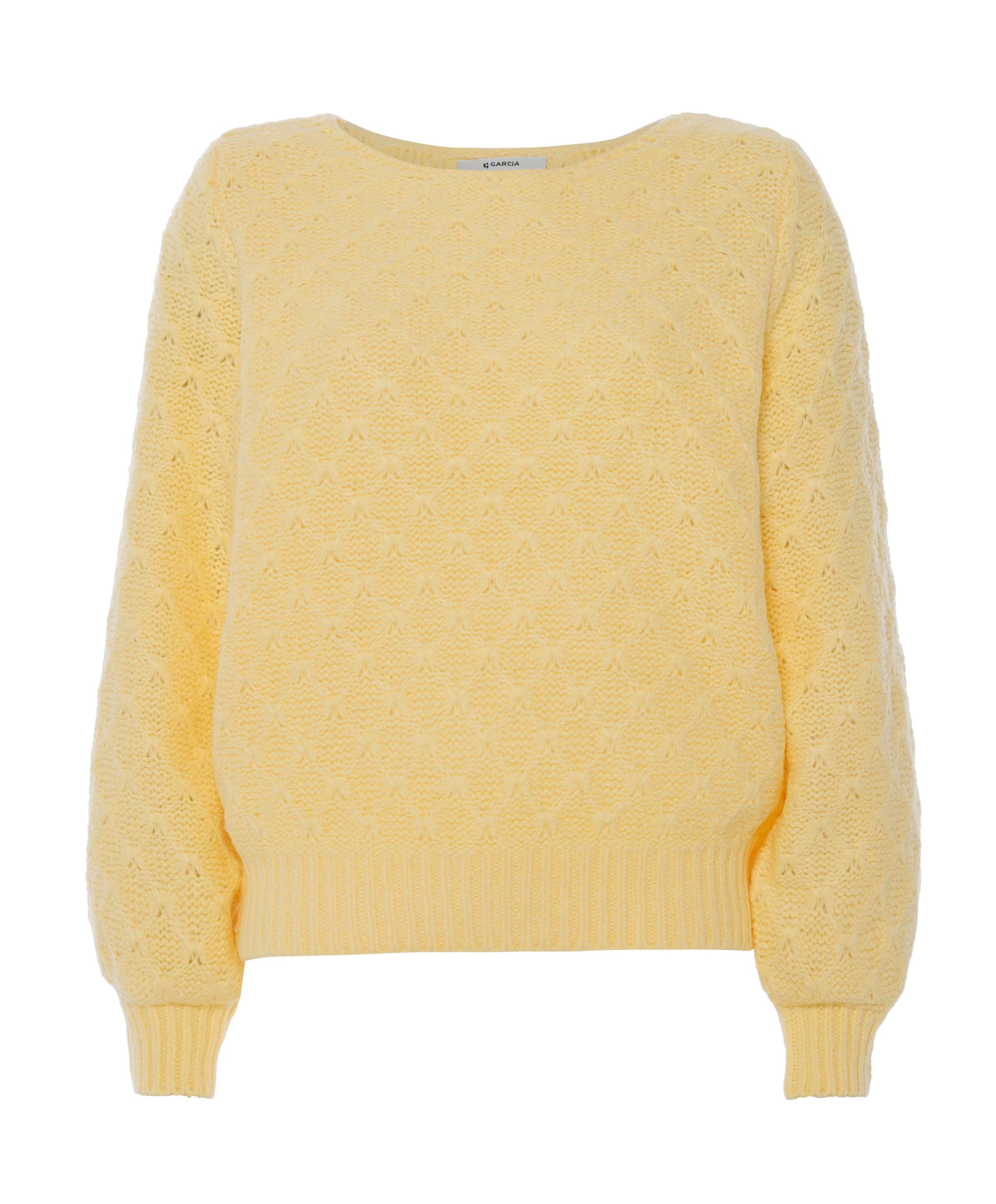 Dames sweater geel