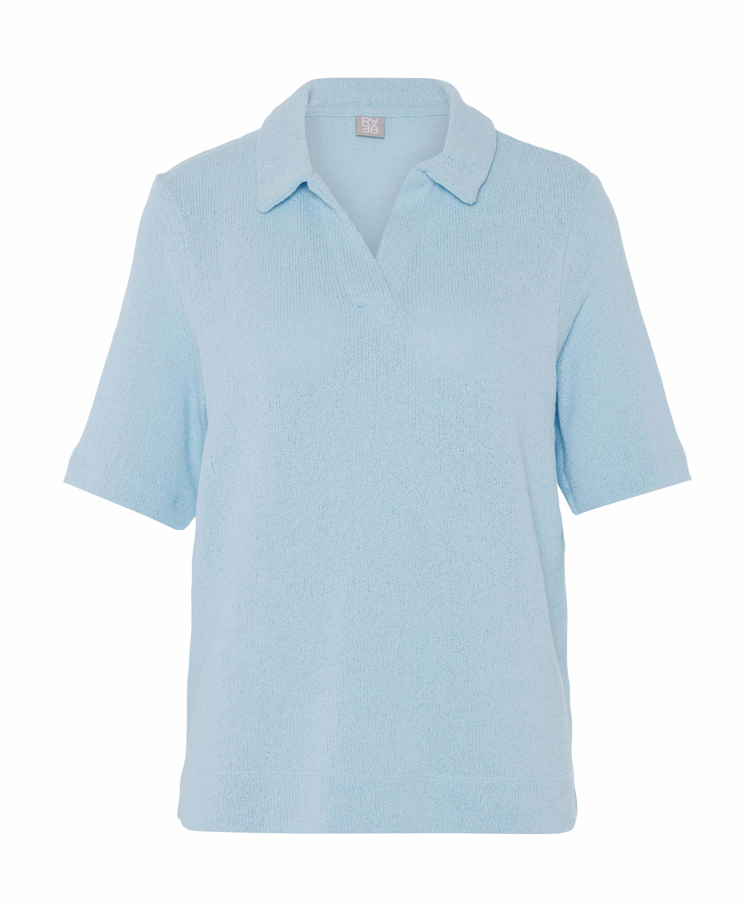 Dames polo blauw